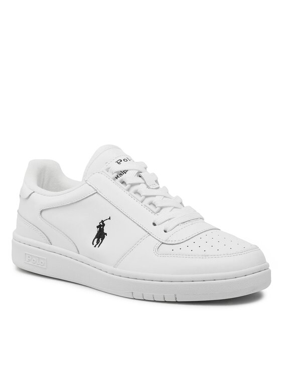Polo Ralph Lauren Sneakersy Polo Crt Pp 809885817002 Bia y Modivo.pl