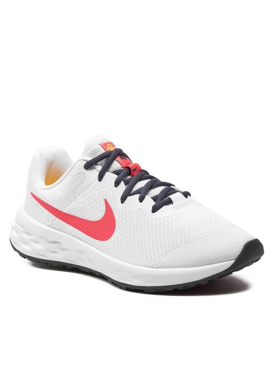 Nike Nike Buty do biegania Revolution 6 Nn (Gs) DD1096 101 Biały
