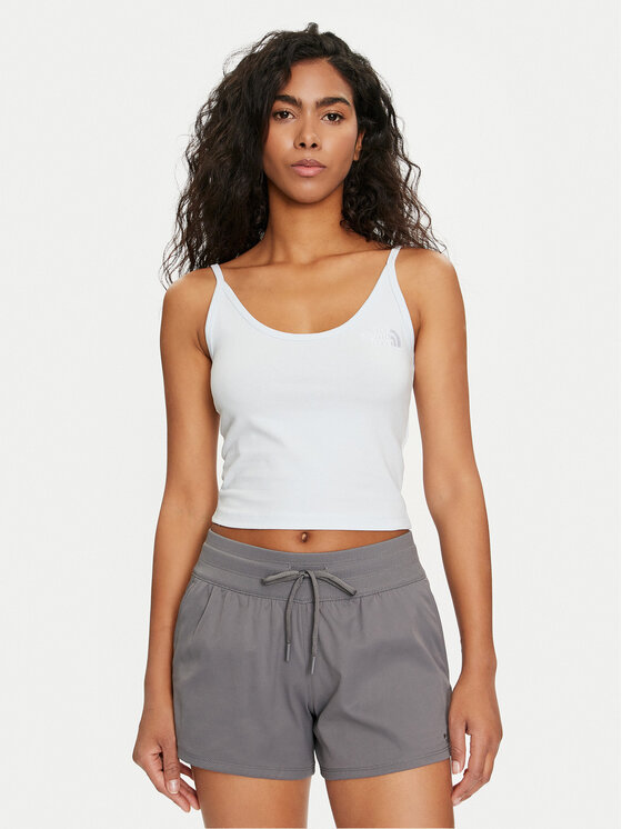 The North Face Top NF0A55AQ Modra Cropped Fit