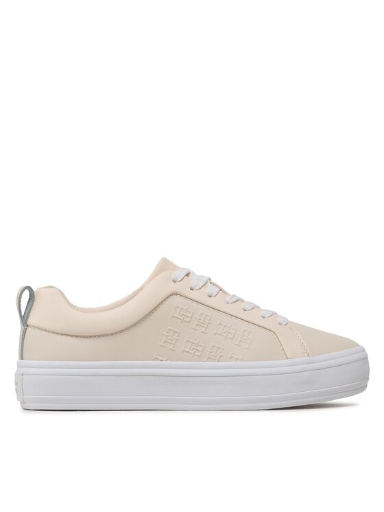 Tommy Hilfiger Tommy Hilfiger Tossud Embossed Vulc FW0FW07376 Beež