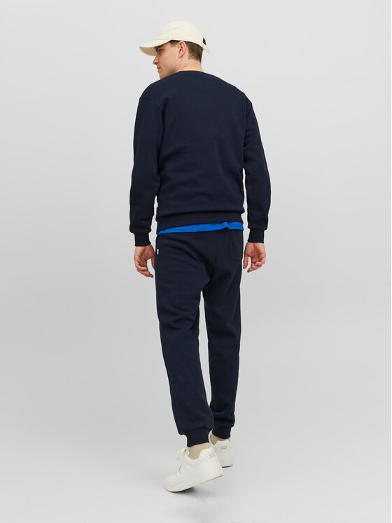 Jack&Jones Jack&Jones Majica dugih rukava Bradley 12249341 Tamnoplava Relaxed Fit