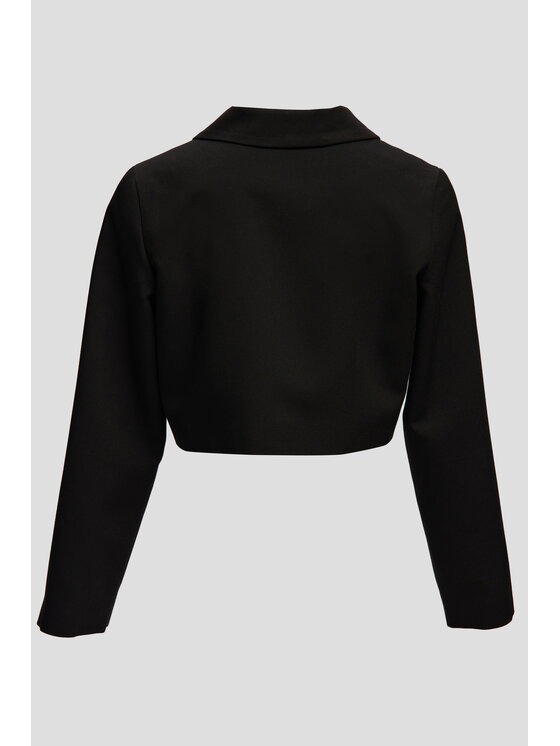 SLY SLY Marynarka 5S-501 Czarny Comfortable Fit