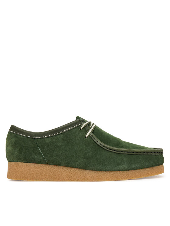 Clarks Clarks Обувки Wallabee EVO 26186170 Зелен
