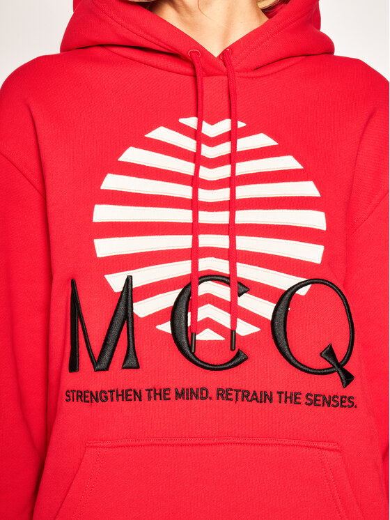 MCQ Alexander McQueen MCQ Alexander McQueen Суитшърт 527546 ROJ10 6109 Червен Regular Fit