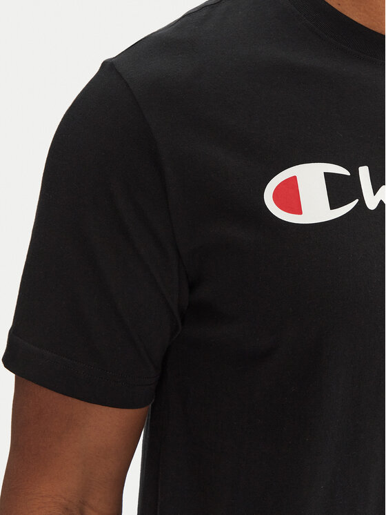 Champion Champion Marškinėliai 220256 Juoda Standard Fit