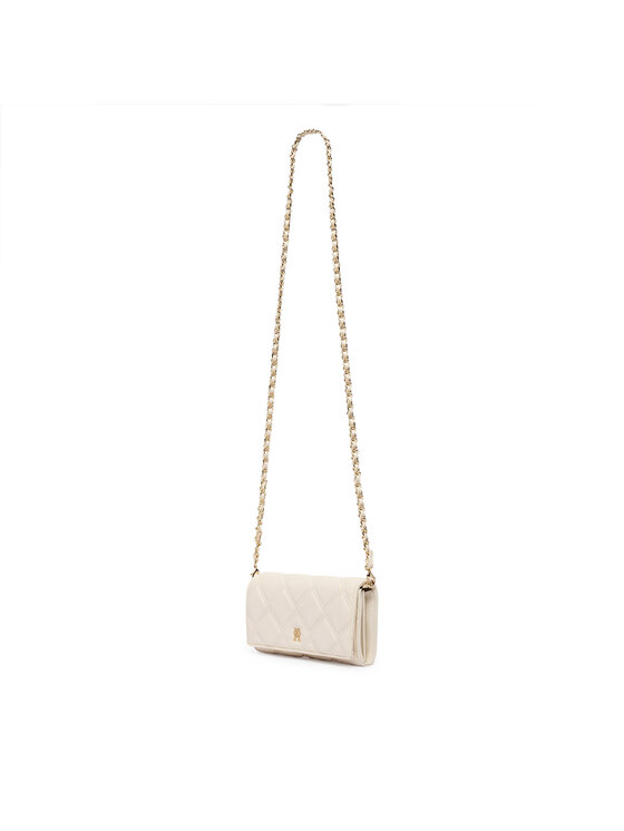 Tommy Hilfiger Tommy Hilfiger Torbica Th Feminine Wallet On Chain AW0AW18795 Krem
