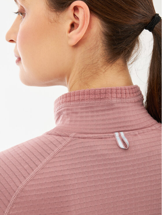 Viking Viking Bluza Admont Full Zip Lady Różowy Regular Fit
