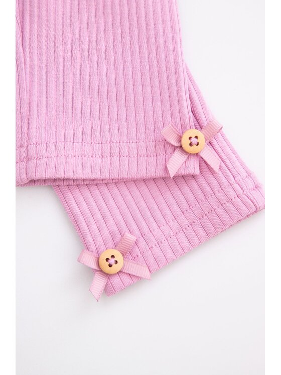 Coccodrillo Coccodrillo Legginsy WC5122103MGN-007 Różowy