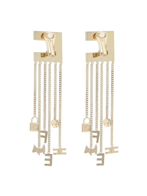 Elisabetta Franchi Elisabetta Franchi Σκουλαρίκι με κλιπ OR-22A-32E2-V260 Χρυσό