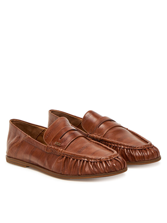 Nokwol Nokwol Mocassini Mica Marrone