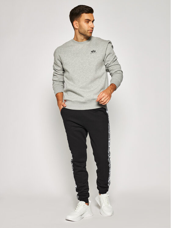 Alpha Industries Alpha Industries Mikina Basic 188307 Šedá Regular Fit