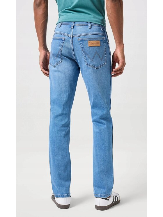 Wrangler Wrangler Jeansy Texas Slim Niebieski Slim Fit