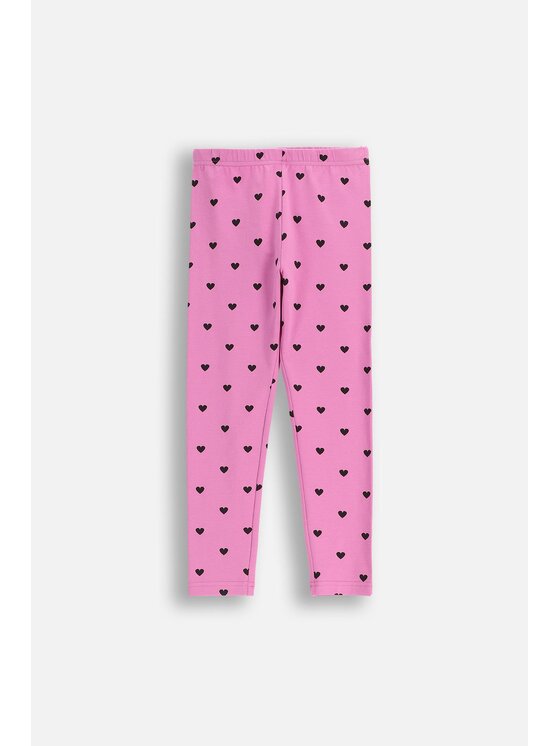Coccodrillo Coccodrillo Legginsy WC6122102VGA-007 Różowy