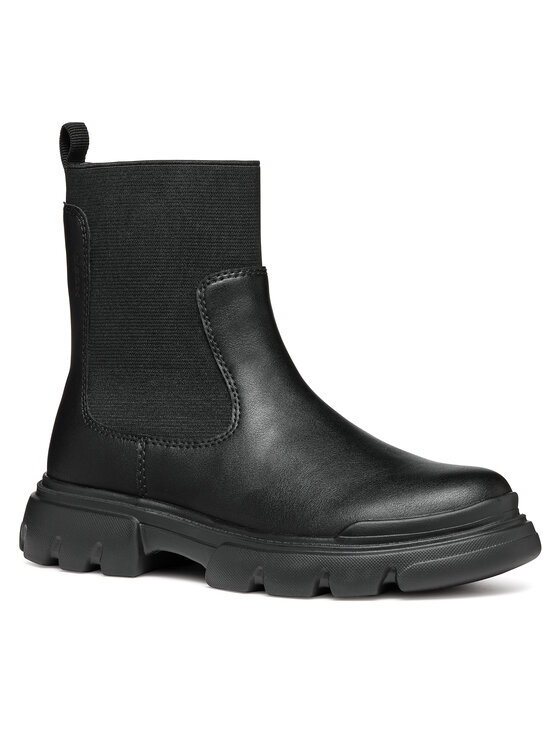 Geox Geox Μπότες J Junette Girl J46HVC 0BCNH C9999 M Μαύρο