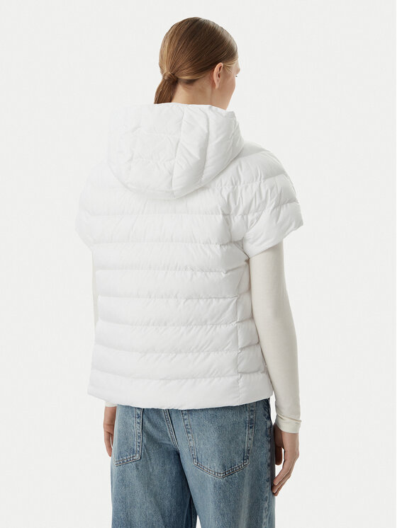 EA7 Emporio Armani EA7 Emporio Armani Bezrękawnik 7W000477 AF12476 U0002 Biały Regular Fit