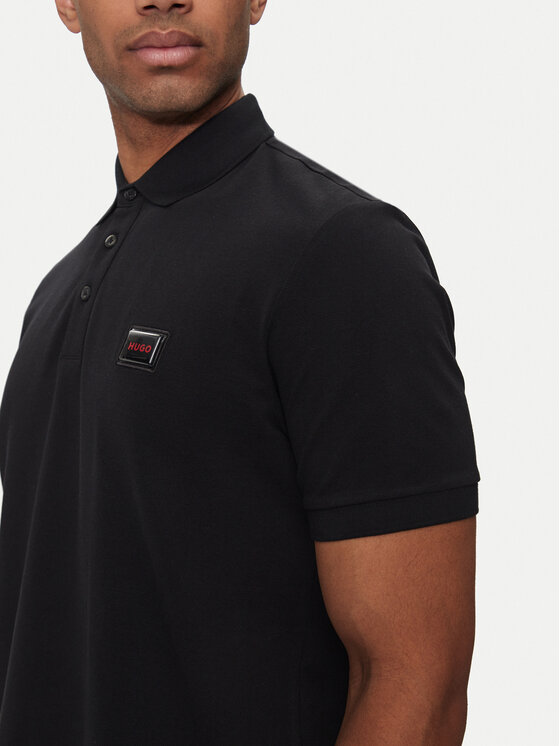 HUGO Hugo Poloshirt Dereso_Gel 50528173 Schwarz Regular Fit