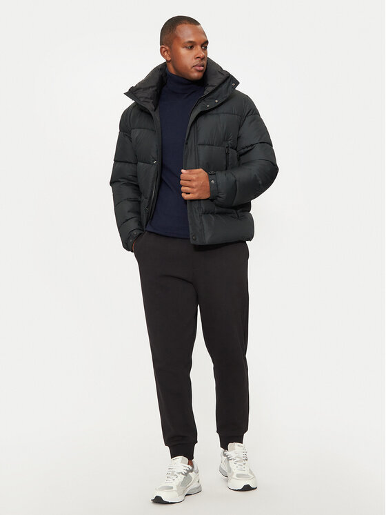 BOSS BOSS Télikabát Omaris 50528573 Fekete Regular Fit