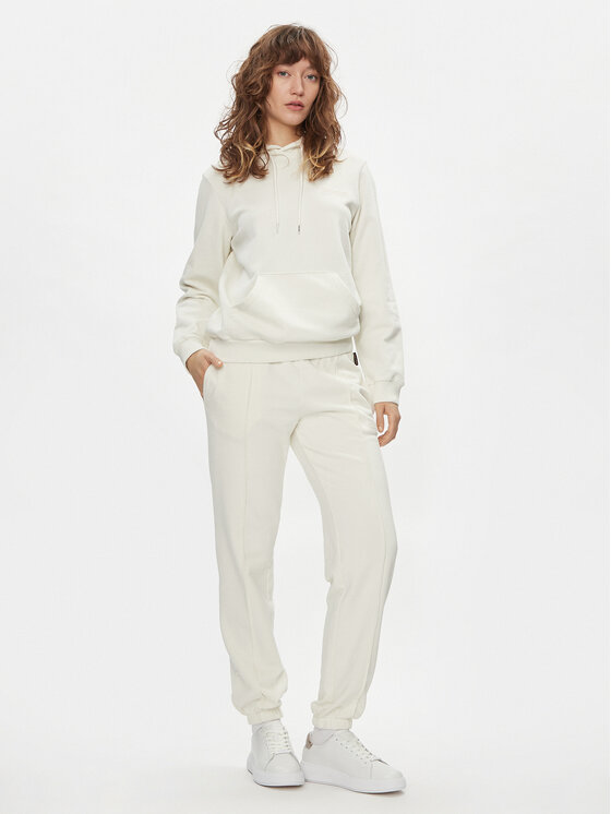 Napapijri Napapijri Jogginghose Iaato NP0A4HOA Écru Regular Fit