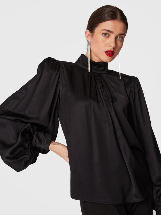 MVP Wardrobe MVP Wardrobe Blūze Bond MVPI2BL008.0RA0067 Melns Regular Fit