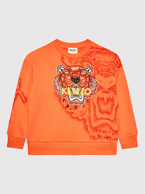 Kenzo Kids Džemperis K25623 Oranžinė Regular Fit