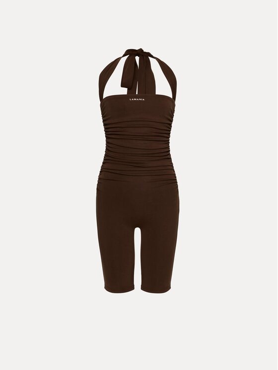 La Mania La Mania Jumpsuit TESSIE Marrone Basic Fit