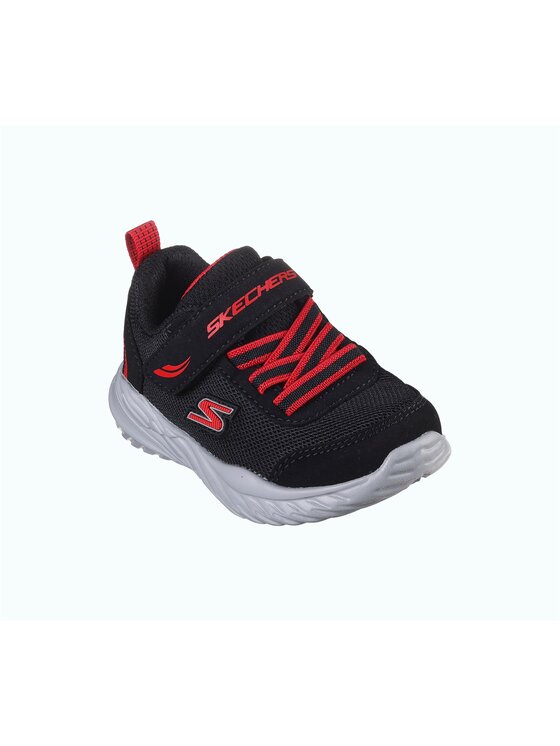 Skechers Skechers Sneakersy 407308N-BKRD Czarny