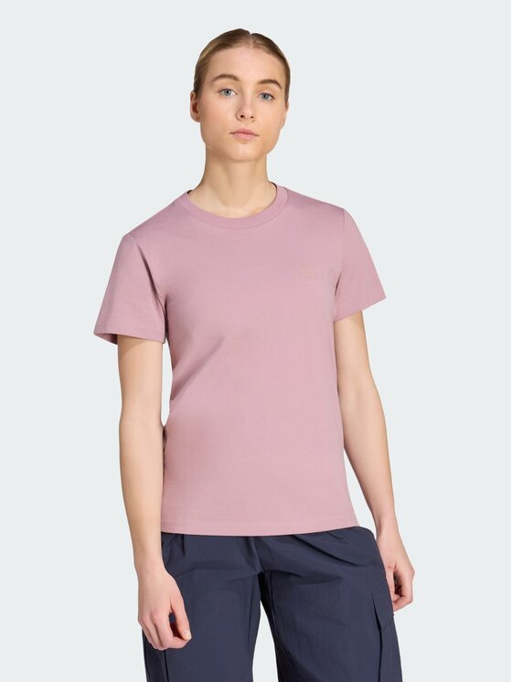 adidas adidas Koszulka techniczna 162453 Fioletowy Regular Fit