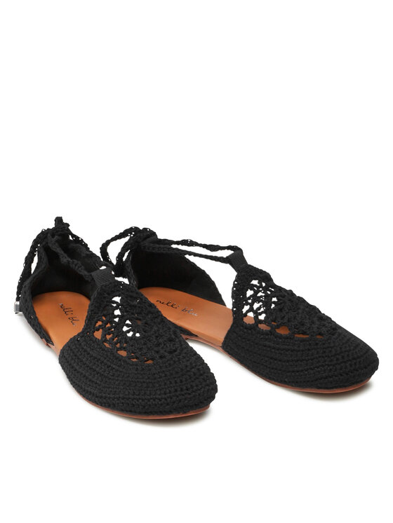 Nelli Blu Nelli Blu Poltopánky CS21235-01 Čierna