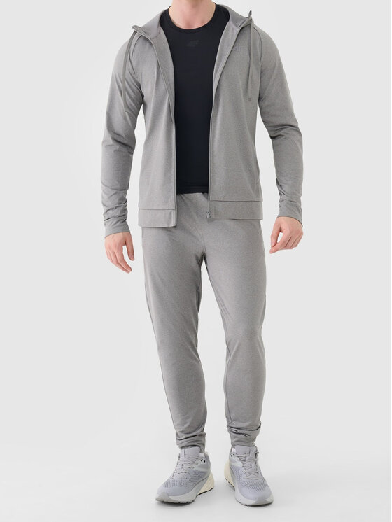 4F 4F Bluza TFSWM631-25-XL Szary Active Fit