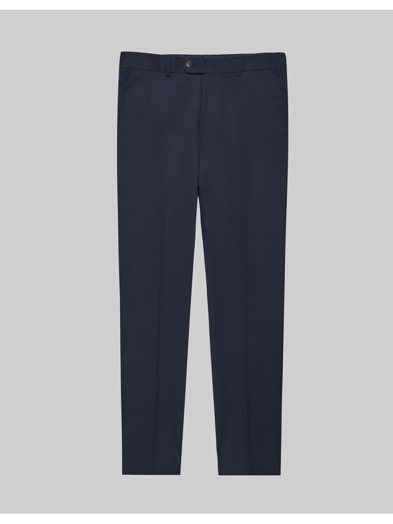 Borgio Borgio Garnitur galatro Granatowy Slim Fit