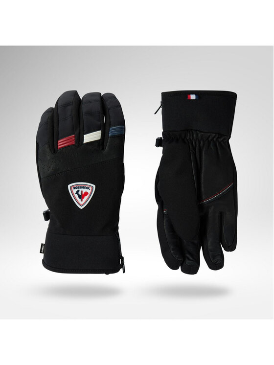Rossignol Rossignol Rękawice narciarskie M Strato Ski Gloves R-Shell Dr Czarny
