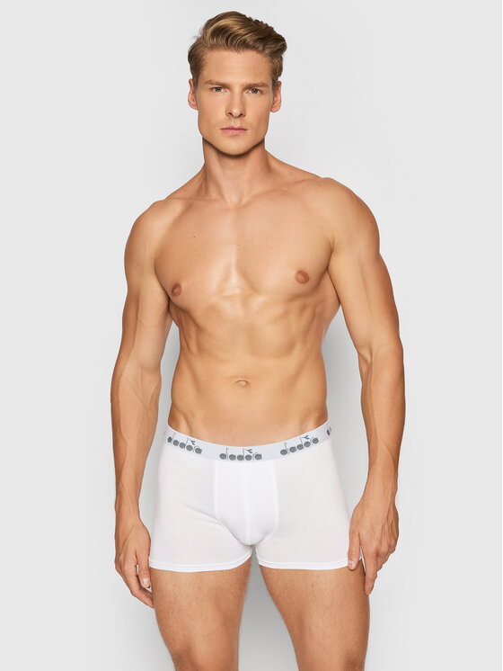 Diadora Diadora Set di boxer DD-DUP5035/3 Bianco