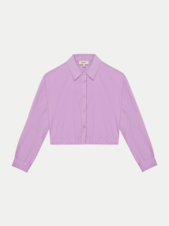 Kids ONLY Košeľa Nora 15339618 Fialová Regular Fit