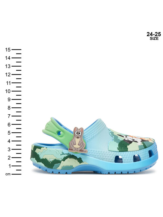 Crocs Crocs Шльопанці Bluey Multi Cls Clg T 212369 Кольоровий