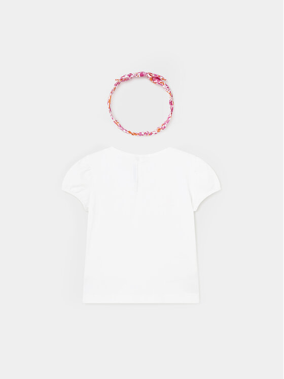 Mayoral Mayoral T-Shirt 1007 Biały Regular Fit