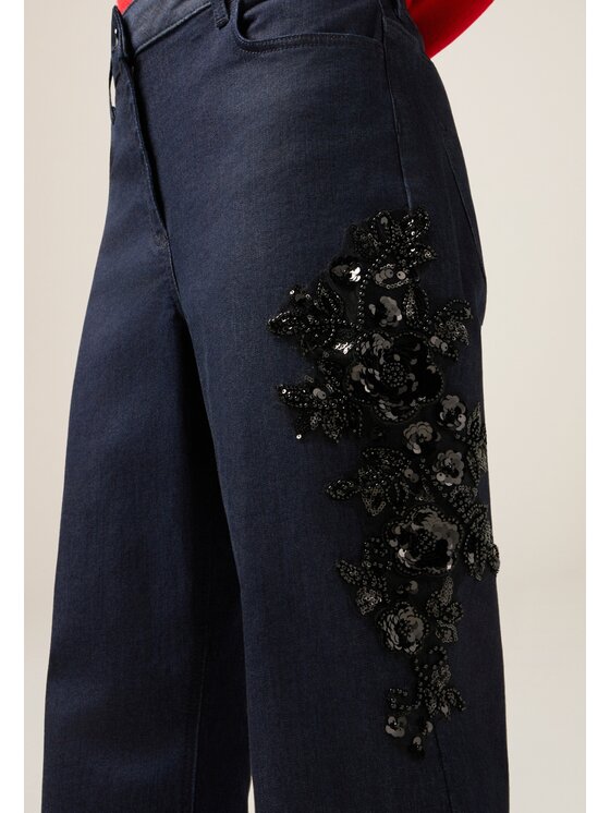 Oltre Oltre Jeans P442R008799N034 Blu Regular Fit