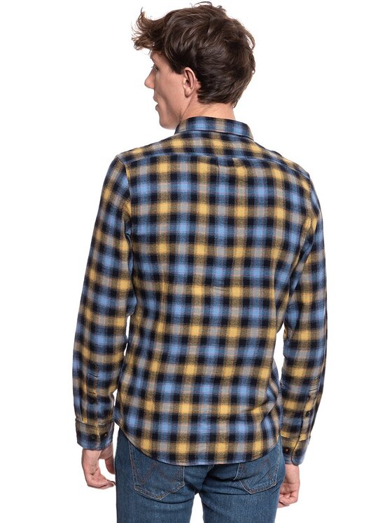 Lee Lee Koszula BUTTON DOWN Niebieski Regular Fit