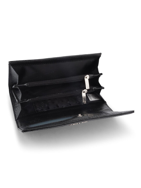 Pierre Cardin Pierre Cardin Portafoglio grande da donna 02 LEAF114 Nero