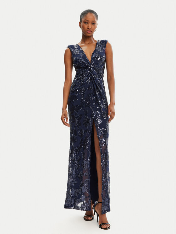 Rinascimento Rinascimento Abendkleid CFC0123067003 Dunkelblau Regular Fit