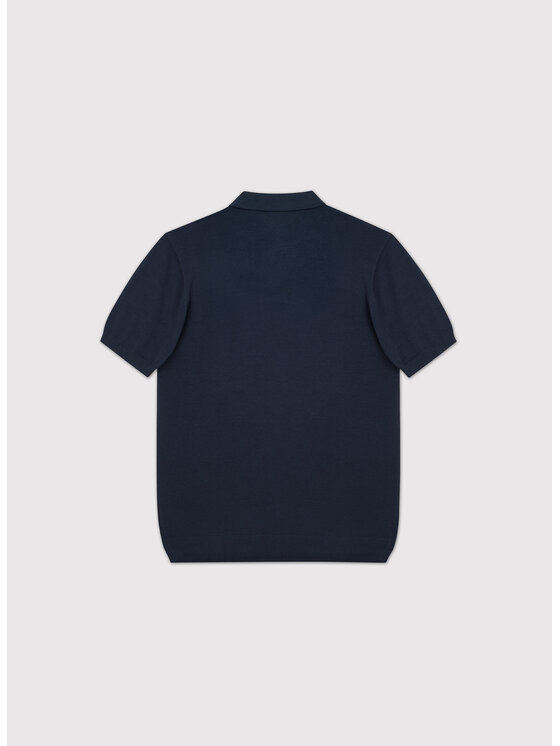 Pako Lorente Pako Lorente Polo P26SF-TX-010 Granatowy Classic Fit