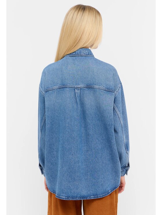 Mustang Mustang Camicia Style Avilla Blu Loose Fit