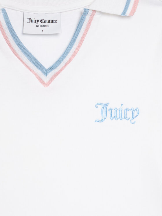 Juicy Couture Juicy Couture Polokošile JCWCT225355 Bílá Regular Fit