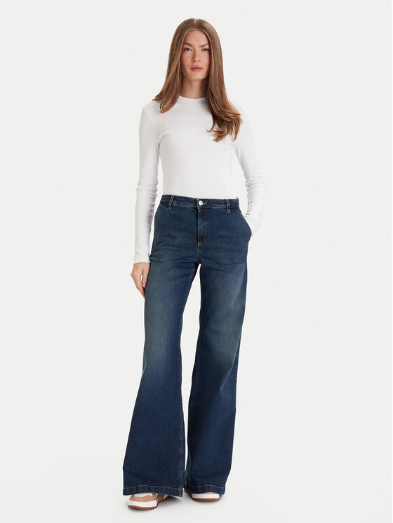 ViCOLO ViCOLO Jeans DF5103 Blu Wide Leg