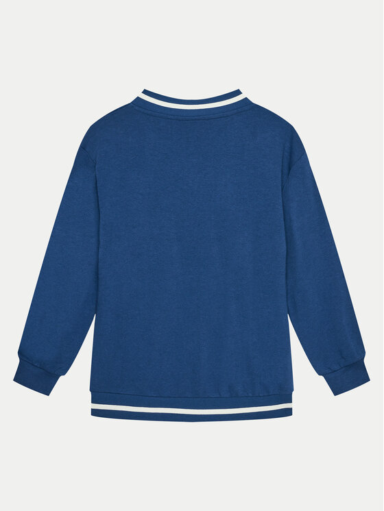 United Colors Of Benetton United Colors Of Benetton Majica dugih rukava 32N4C400A Tamnoplava Regular Fit