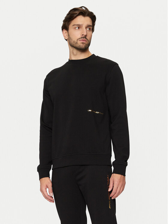 KARL LAGERFELD KARL LAGERFELD Mikina 705463 551900 Černá Regular Fit
