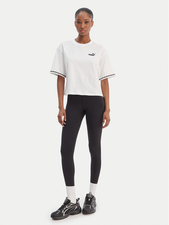 Puma Puma T-shirt POWER TAPE TEE 67362602 Bijela Regular Fit