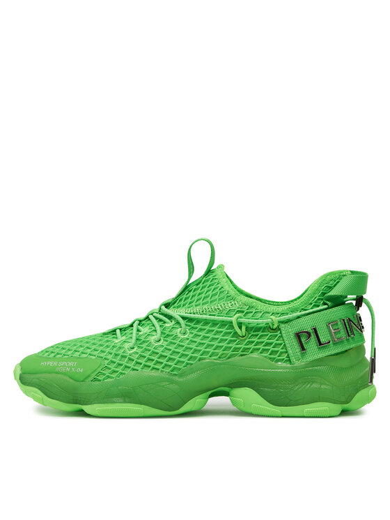 Plein Sport Plein Sport Sneakersy SADS USC0522 STE003N Zielony