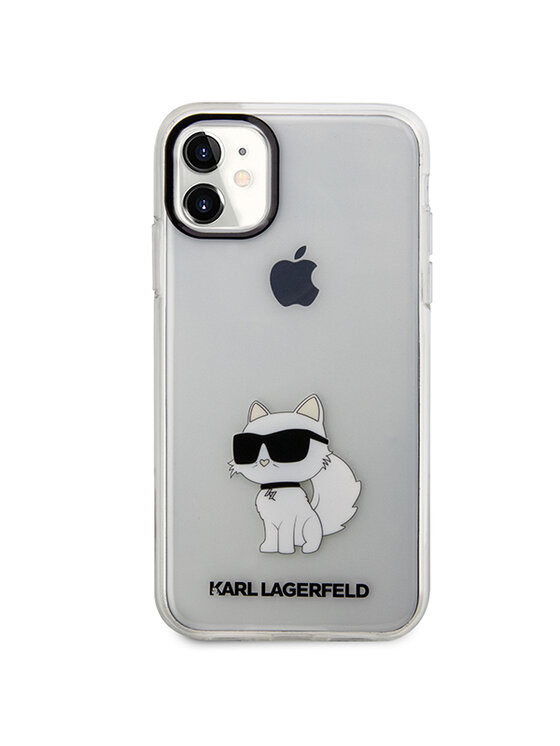 KARL LAGERFELD KARL LAGERFELD Etui na telefon iPhone 11 Przezroczysty