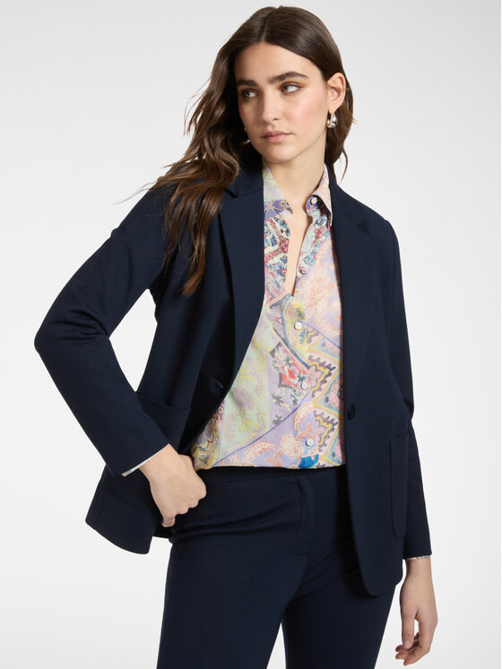 Elena Mirò Elena Mirò Giacca da abito R053P100122N054 Blu Regular Fit