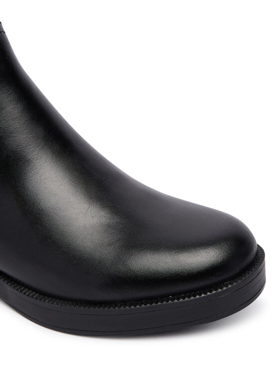 Tamaris Tamaris Kozačky ve vojenském stylu 1-25522-45 Černá